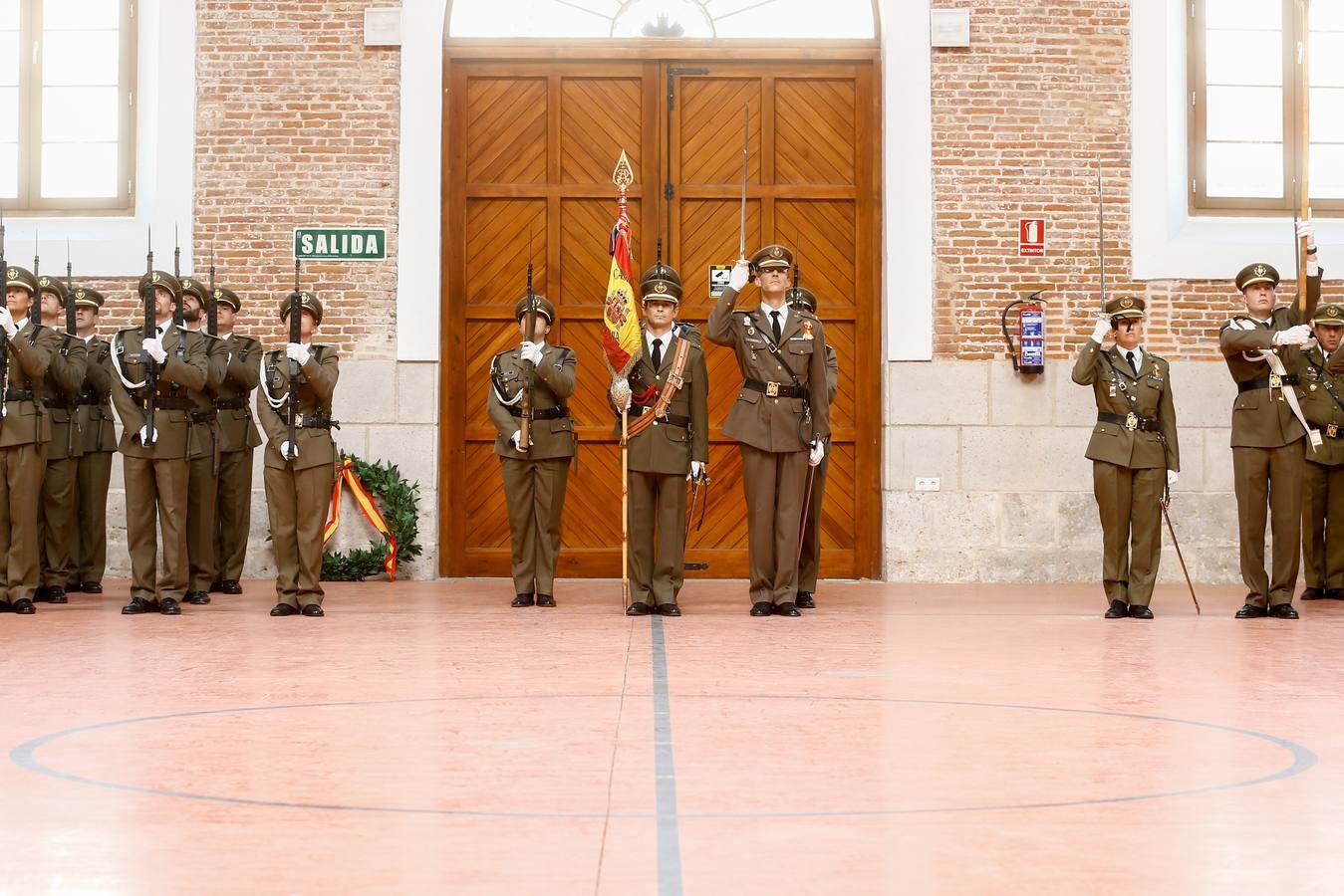 Inicio del curso en la Academia de Caballería de Valladolid