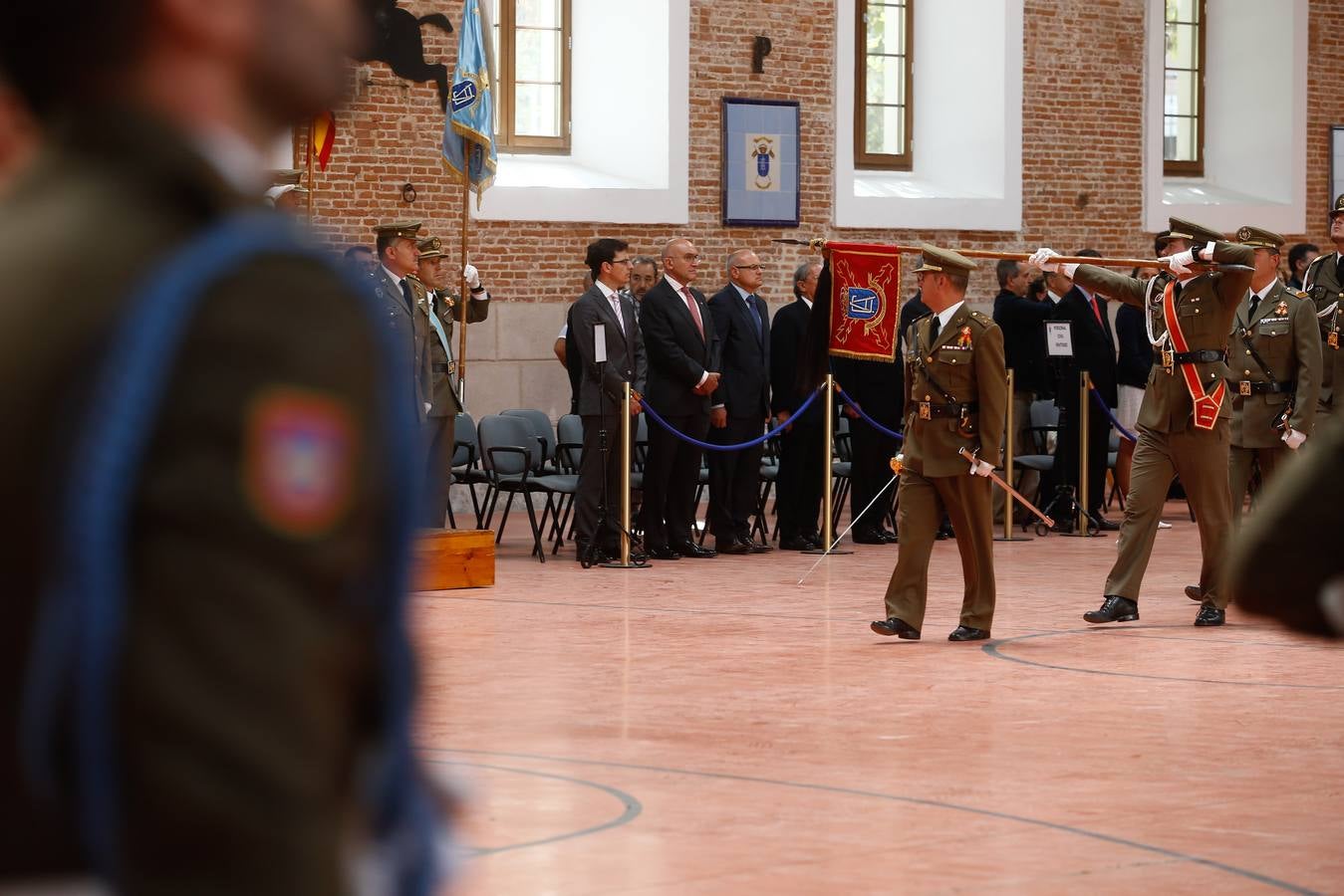 Inicio del curso en la Academia de Caballería de Valladolid
