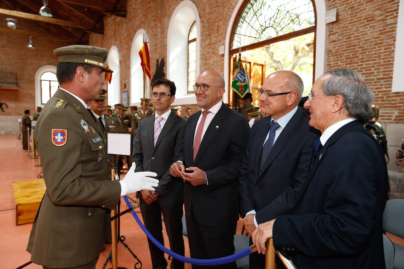 Inicio del curso en la Academia de Caballería de Valladolid