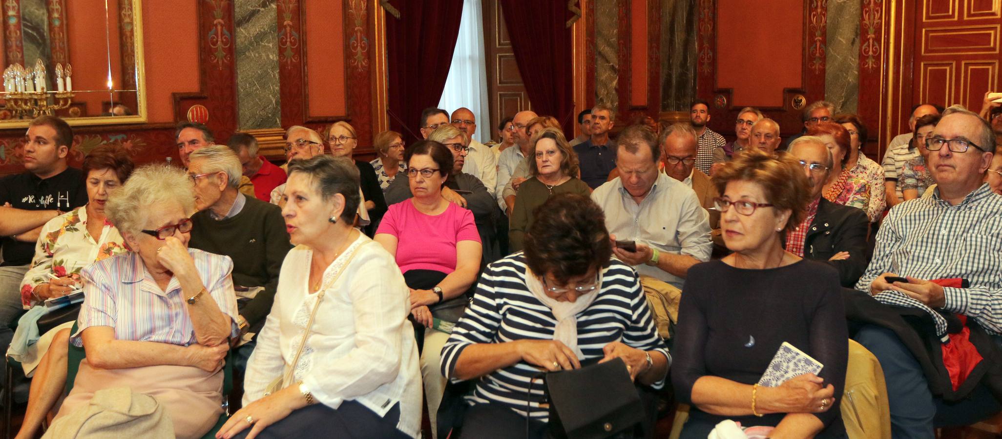 El historiador Juan Pablo Fusi en el Aula de Cultura de El Norte de Castilla