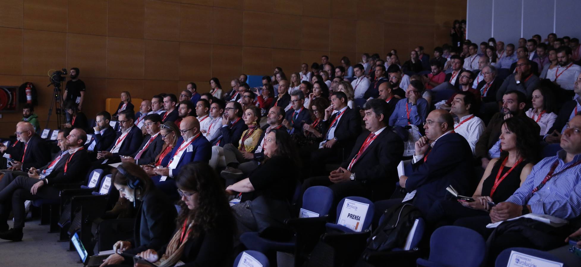 Inauguración y primeras ponencias del Congreso e-volución que organiza El Norte de Castilla