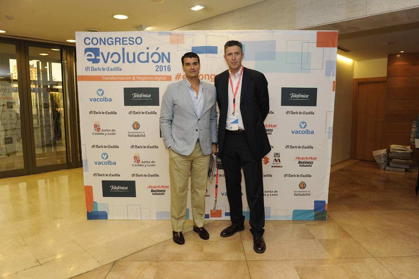 Santiago Campos (Global Scamp)y Fernando Ovelleiro (Soinva).