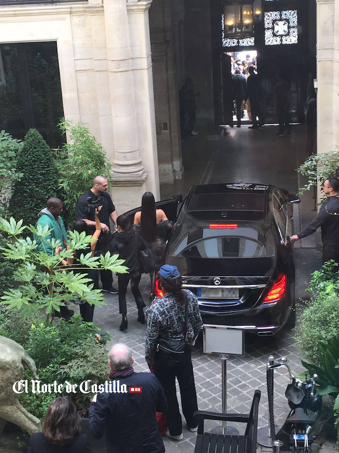 Imágenes en exclusiva de Kim Kardashian y su familia después del atraco