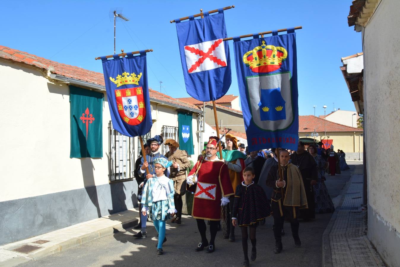 Aldeatejada se viste de gala para las Vísperas Nupciales de Felipe II y Manuela de Portugal (1/3)