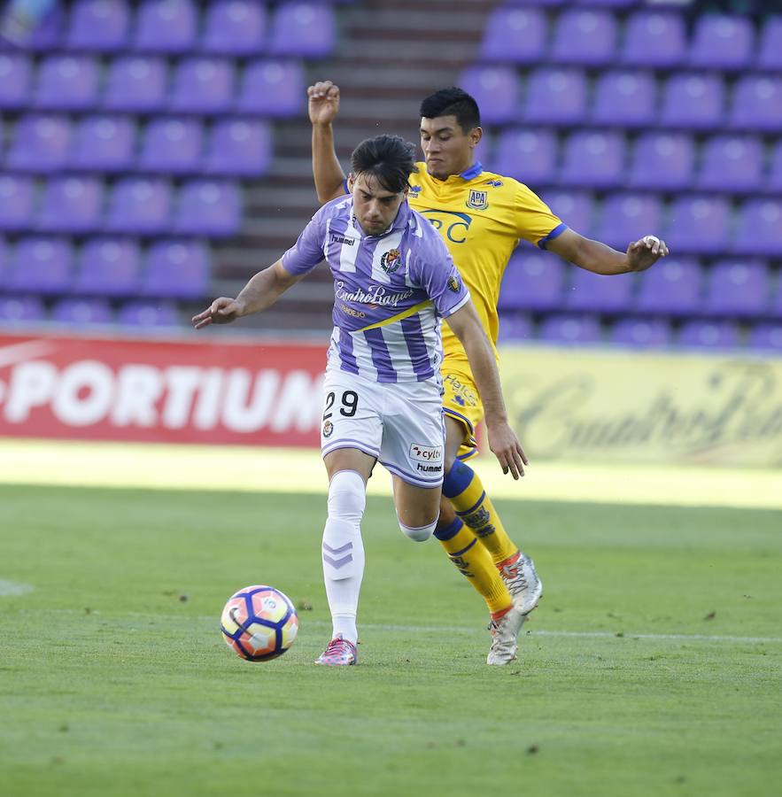 Partido del Real Valladolid contra el Alcorcón