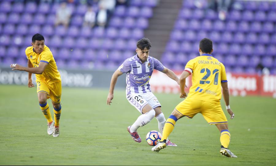 Partido del Real Valladolid contra el Alcorcón