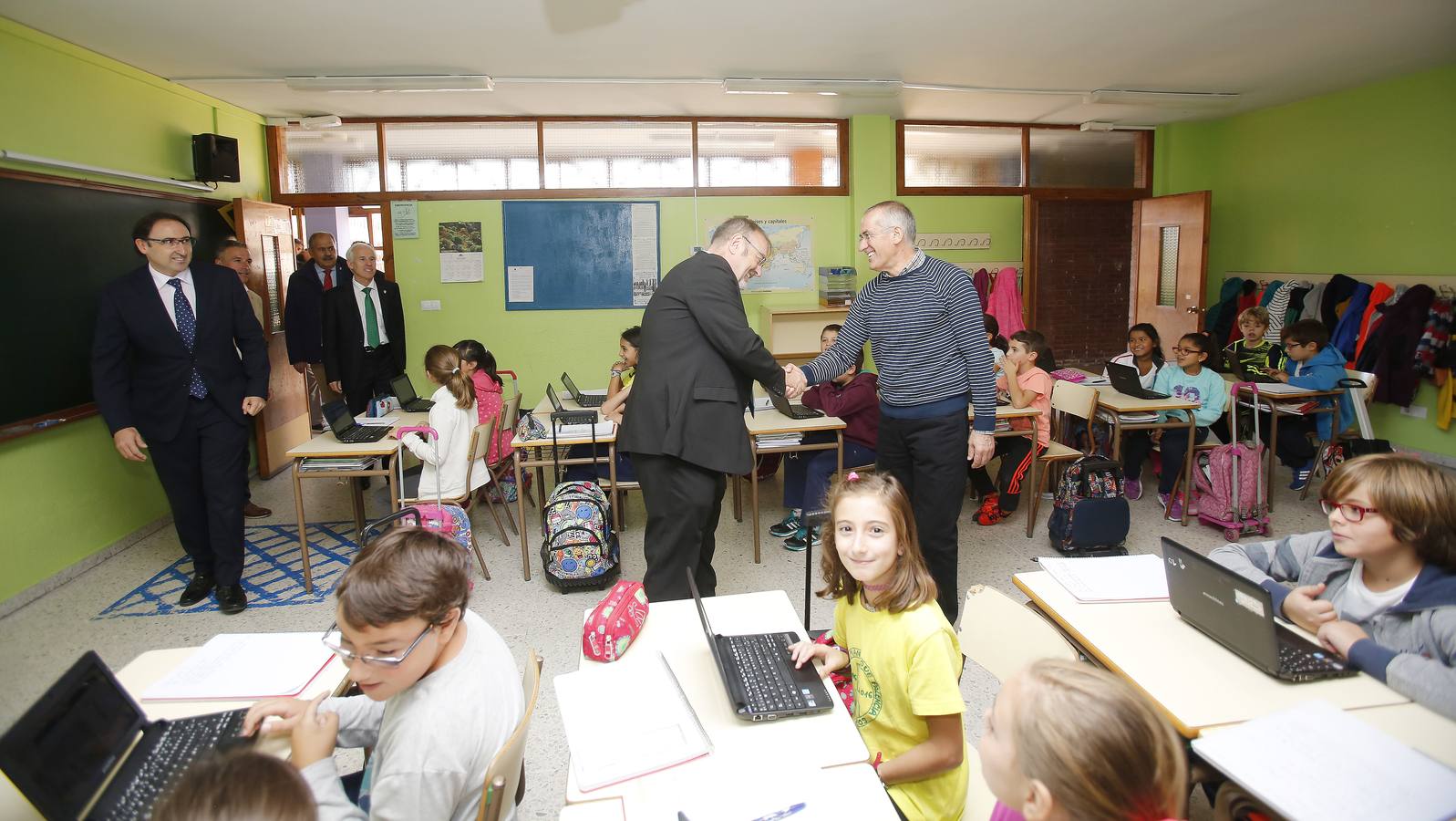 El consejero de Educación preside en Palencia los actos del 130 aniversario del colegio Jorge Manrique