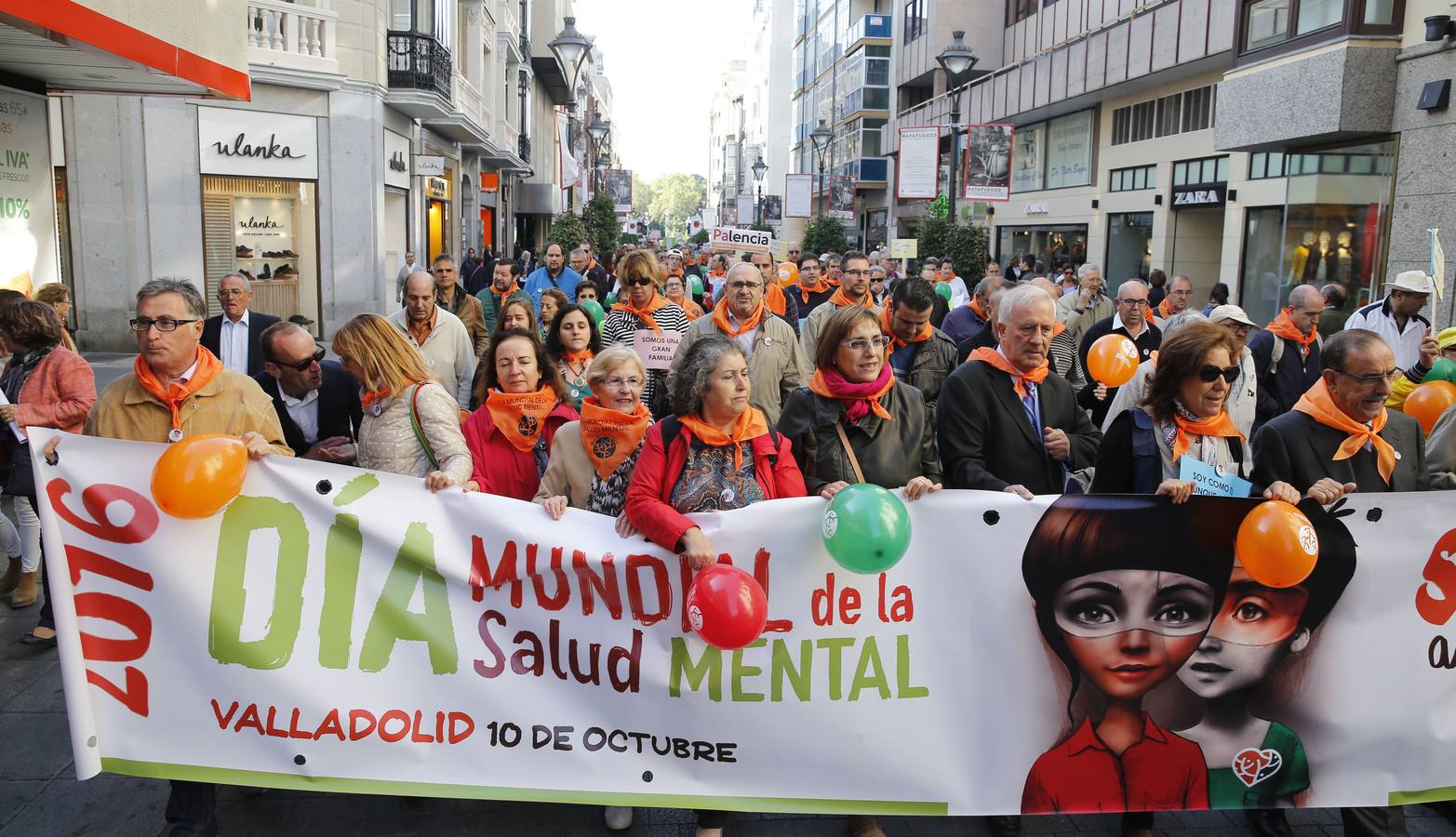 Valladolid celebra el Día Mundial de la Salud Mental
