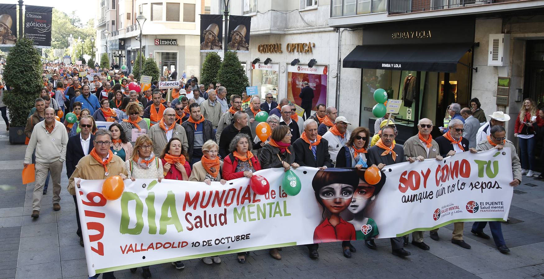Valladolid celebra el Día Mundial de la Salud Mental