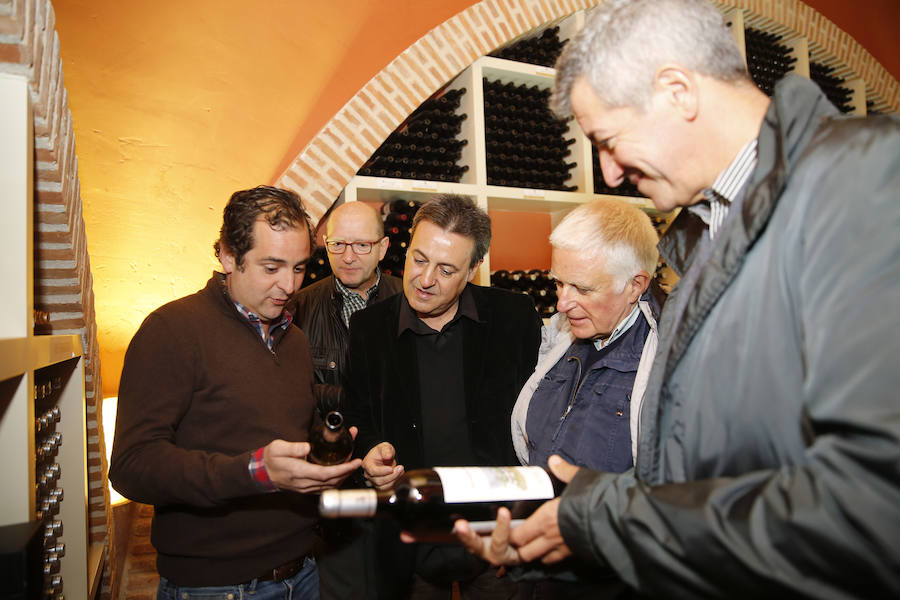 Fiesta de la vendimia en la bodega Dehesa de los Canónigos