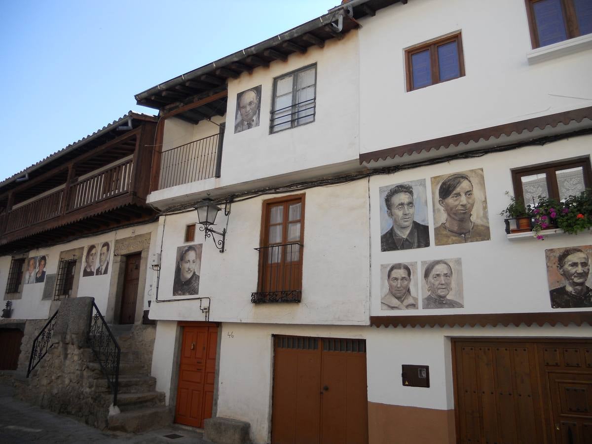 Mogarraz: el pueblo de los retratos