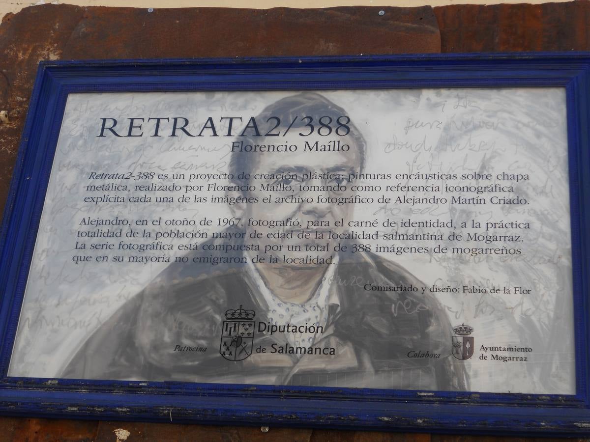 Mogarraz: el pueblo de los retratos