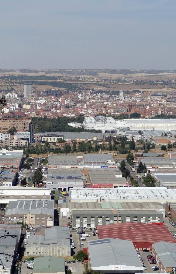 Mal estado de la carretera del cerro de San Cristóbal