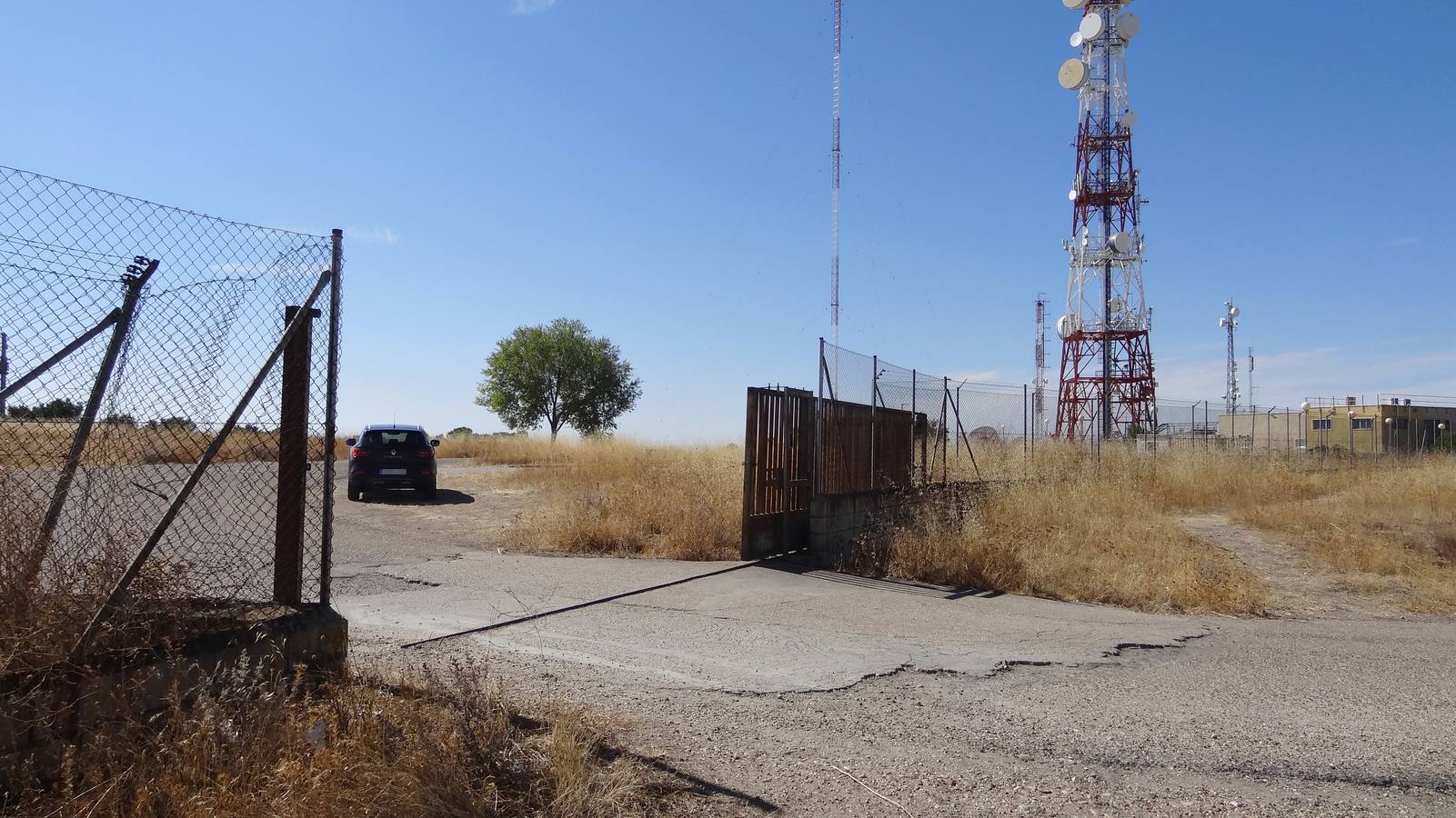 Mal estado de la carretera del cerro de San Cristóbal