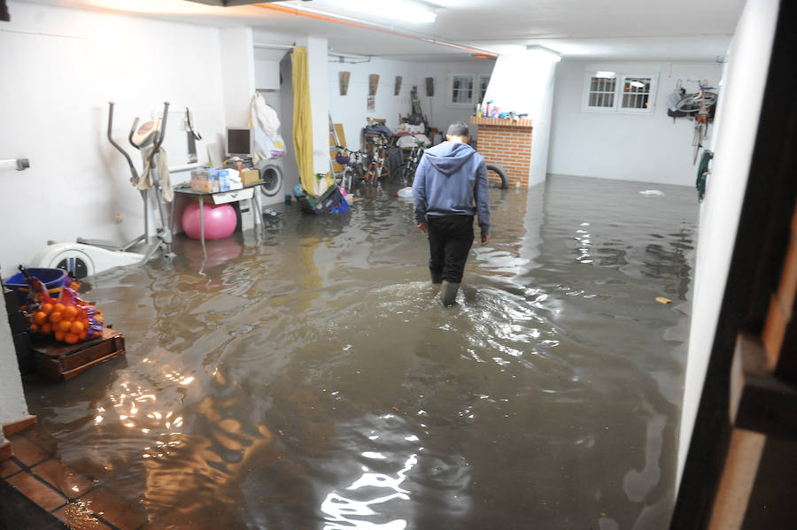 Inundaciones en los bajos de algunas viviendas de Medina del Campo
