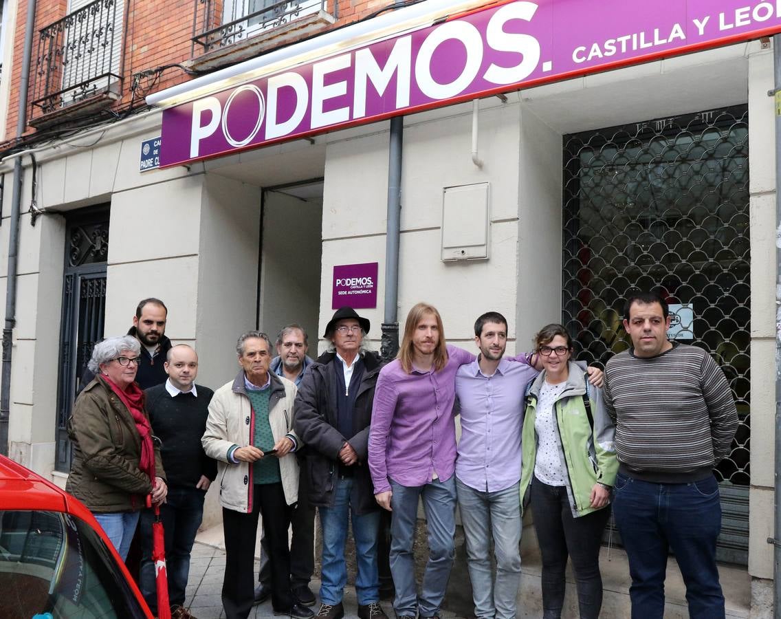 Podemos inaugura su sede autonómica en Valladolid