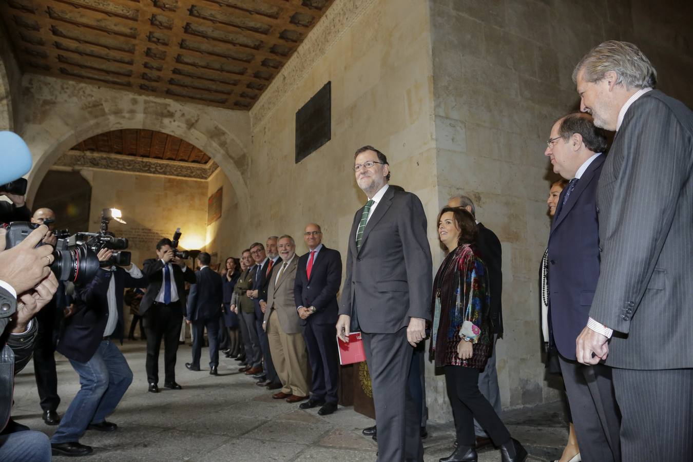 Mariano Rajoy preside en Salamanca la Comisión Interinstitucional del VIII Centenario de la Usal