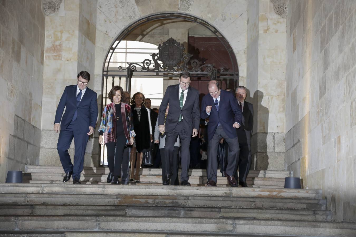 Mariano Rajoy preside en Salamanca la Comisión Interinstitucional del VIII Centenario de la Usal