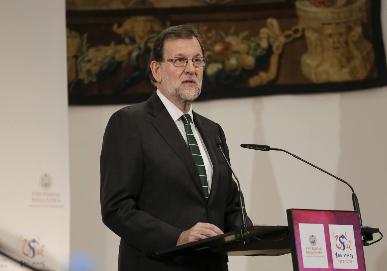 Mariano Rajoy preside en Salamanca la Comisión Interinstitucional del VIII Centenario de la Usal