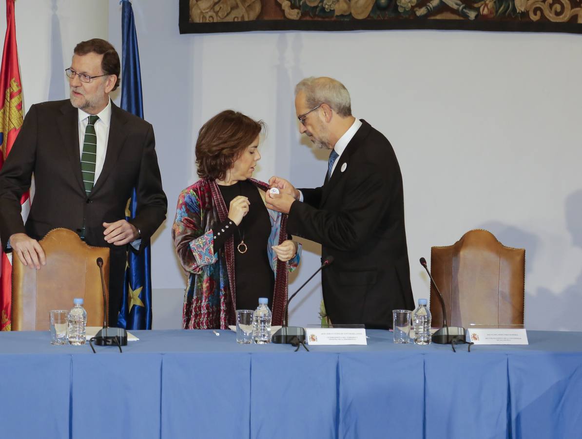 Mariano Rajoy preside en Salamanca la Comisión Interinstitucional del VIII Centenario de la Usal