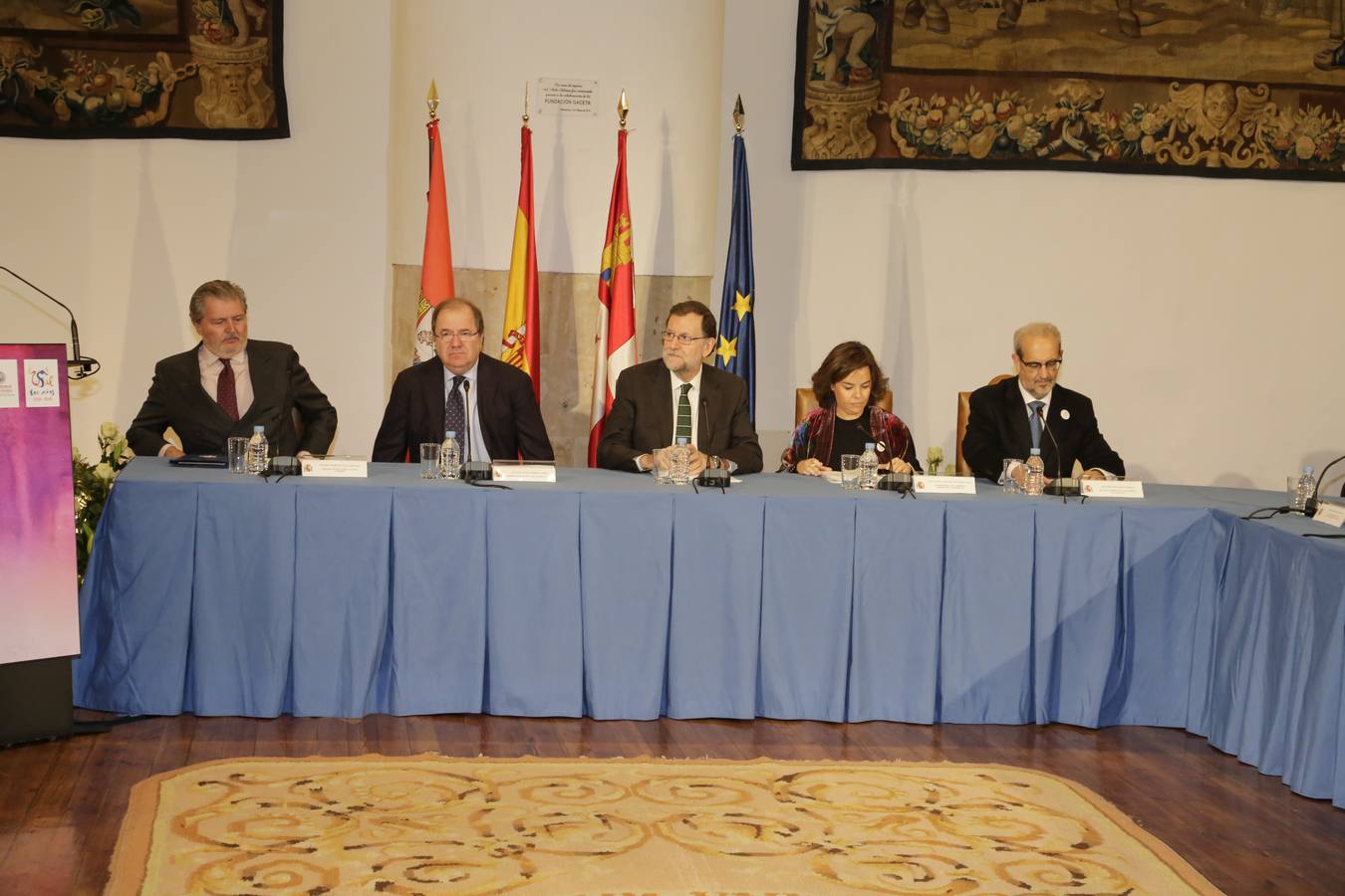 Mariano Rajoy preside en Salamanca la Comisión Interinstitucional del VIII Centenario de la Usal