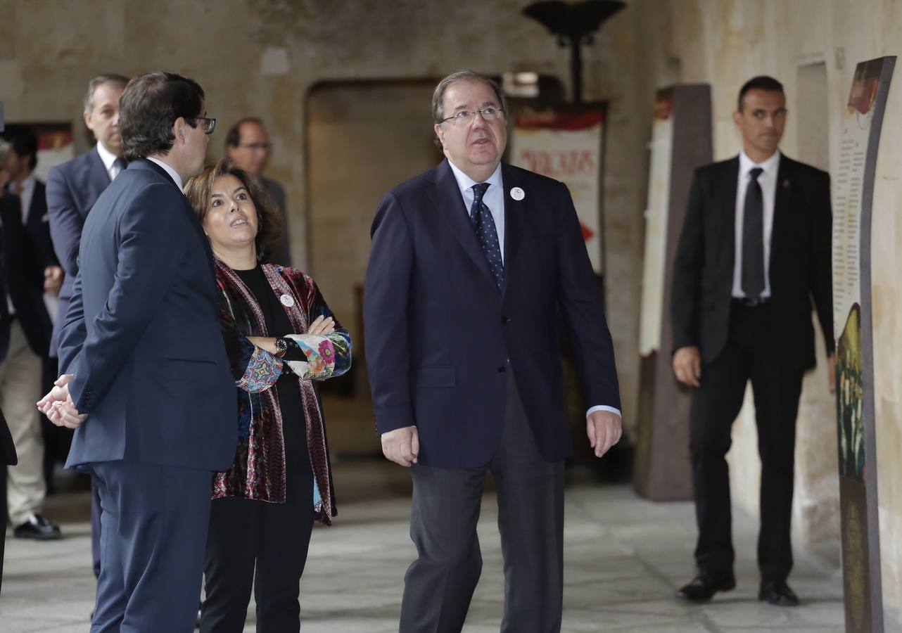 Mariano Rajoy preside en Salamanca la Comisión Interinstitucional del VIII Centenario de la Usal