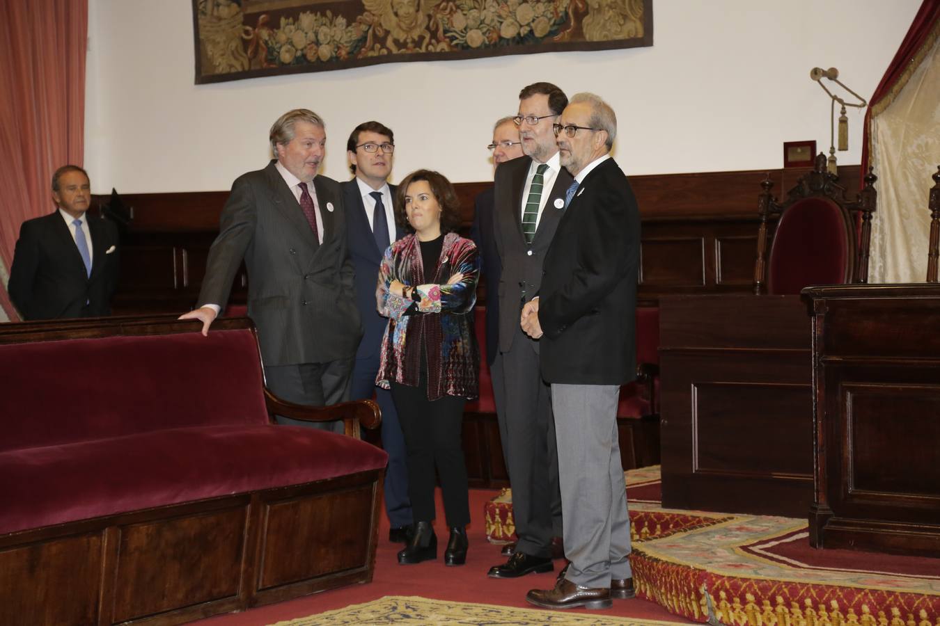 Mariano Rajoy preside en Salamanca la Comisión Interinstitucional del VIII Centenario de la Usal