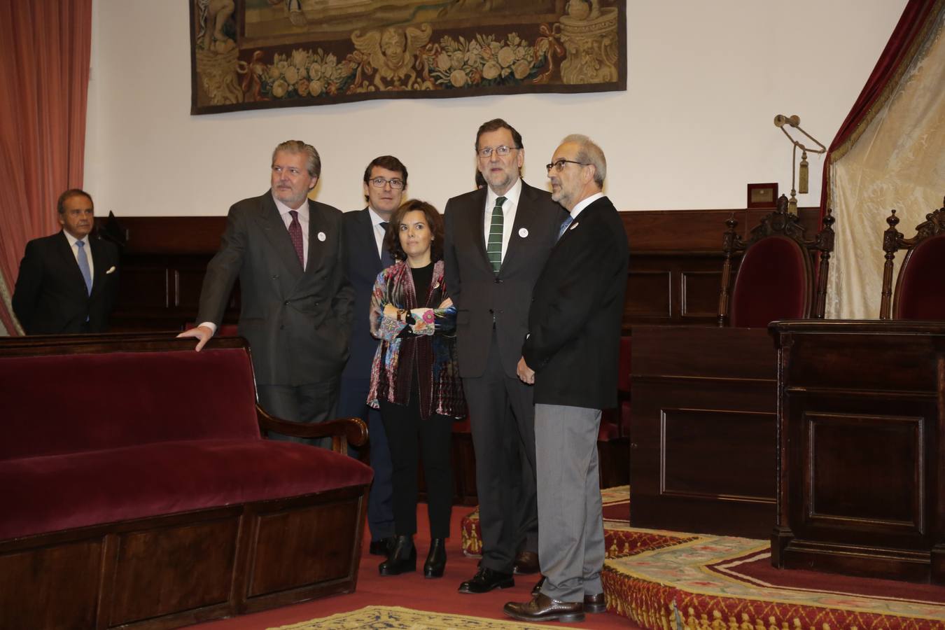 Mariano Rajoy preside en Salamanca la Comisión Interinstitucional del VIII Centenario de la Usal