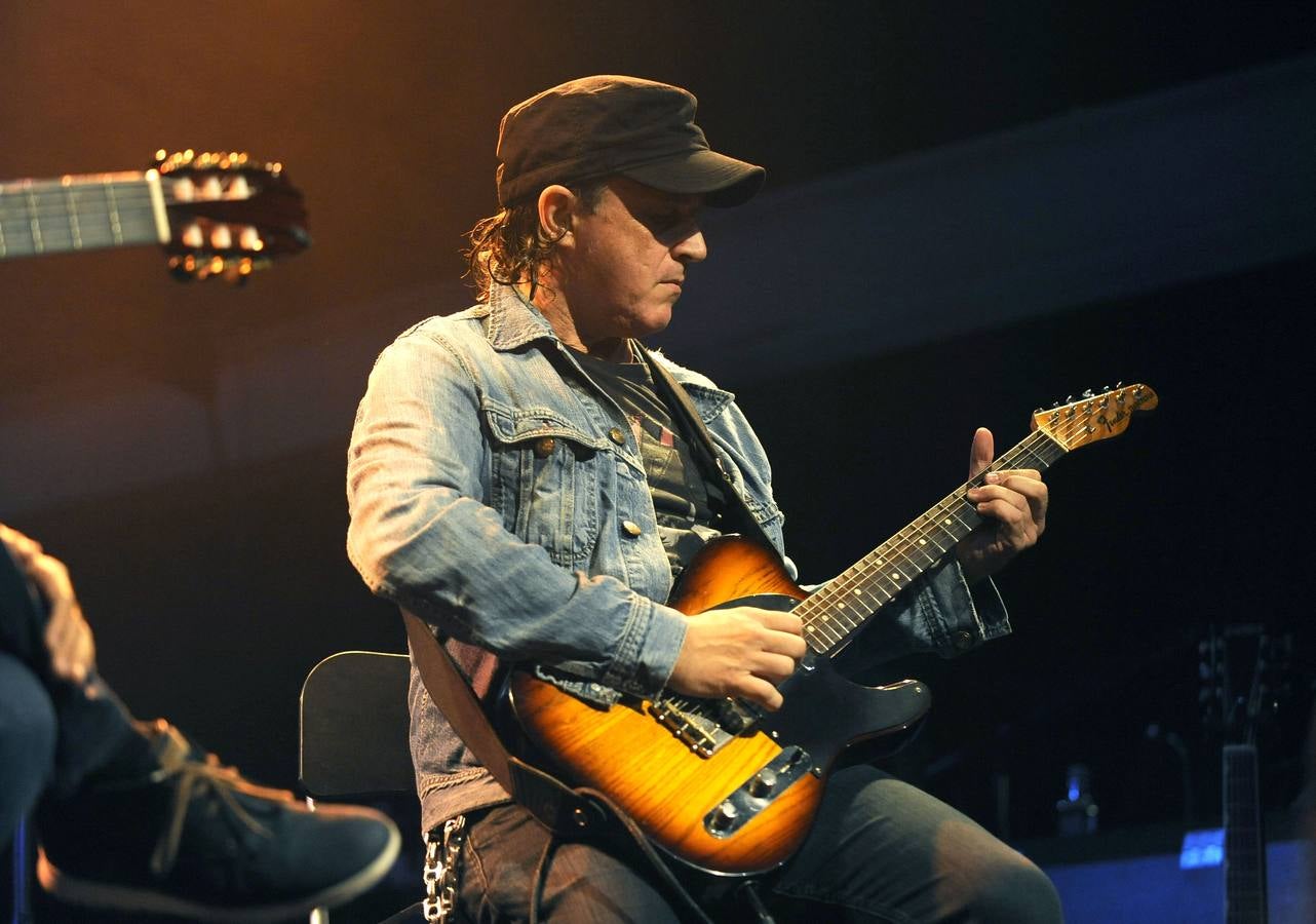 Los guitarristas Juanjo Melero y Raúl Olivar en el LAVA de Valladolid