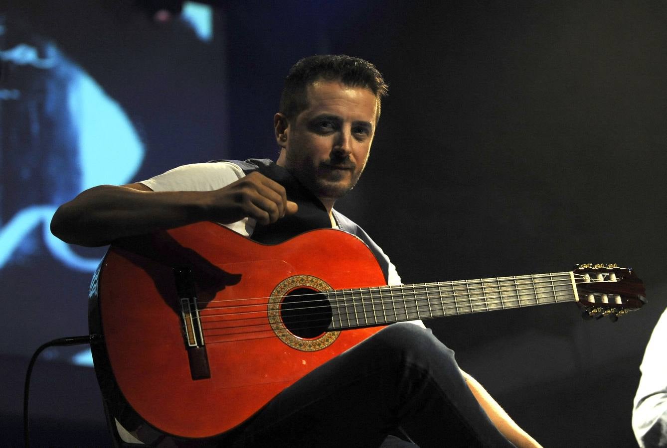 Los guitarristas Juanjo Melero y Raúl Olivar en el LAVA de Valladolid