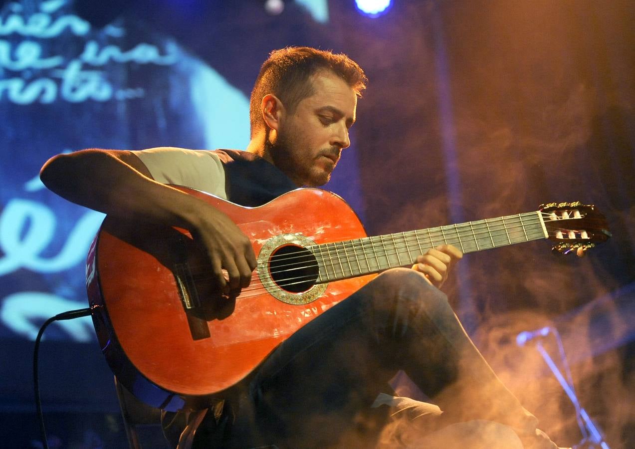 Los guitarristas Juanjo Melero y Raúl Olivar en el LAVA de Valladolid