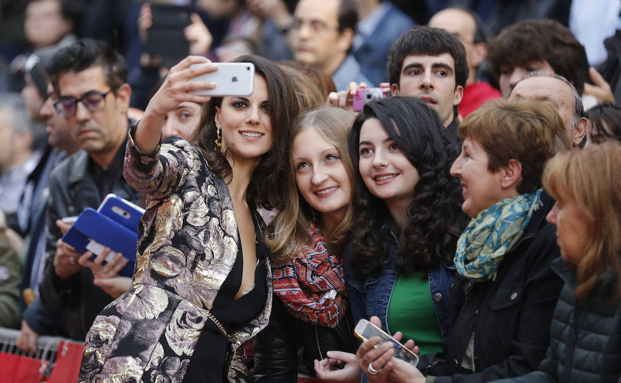 Famosos en la alfombra roja de la Seminci (Fotos 1)