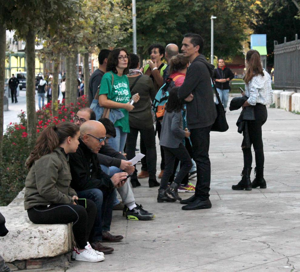 Manifestación contra la reforma de la educación en Palencia