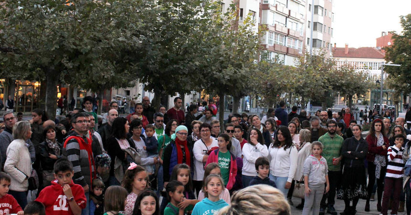 Manifestación contra la reforma de la educación en Palencia