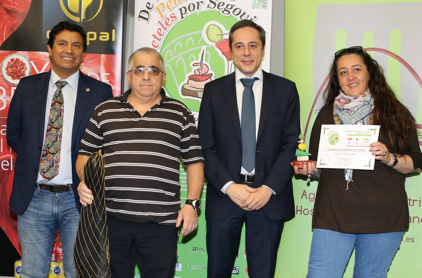 Entrega de premios del V Concurso Provincial de Tapas y Cócteles de Segovia