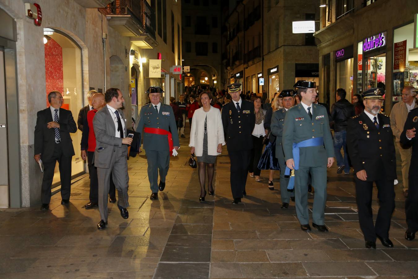 La Policía Nacional y La Guardia Civil reciben la Medalla de Oro de Salamanca