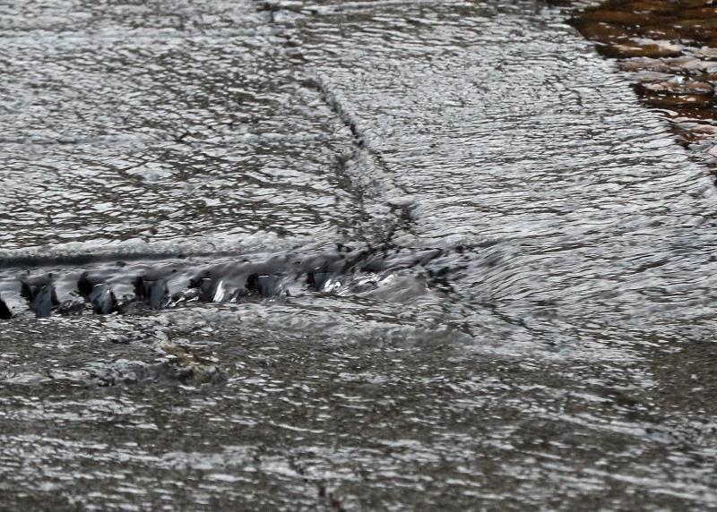 Lluvia intensa en Segovia