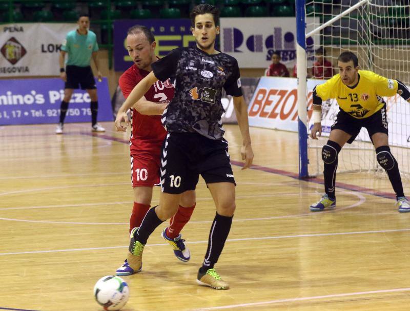 Partido Naturpellet Futsal-Puertollano en Segovia