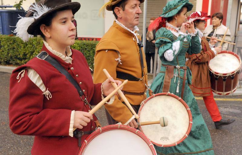 Carlos V, recibido y agasajado por Rodrigo de Dueñas en Medina del Campo