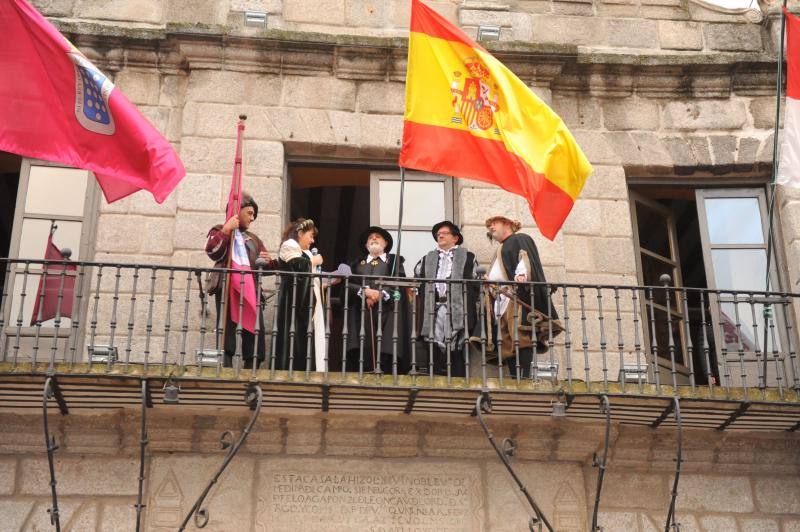 Carlos V, recibido y agasajado por Rodrigo de Dueñas en Medina del Campo