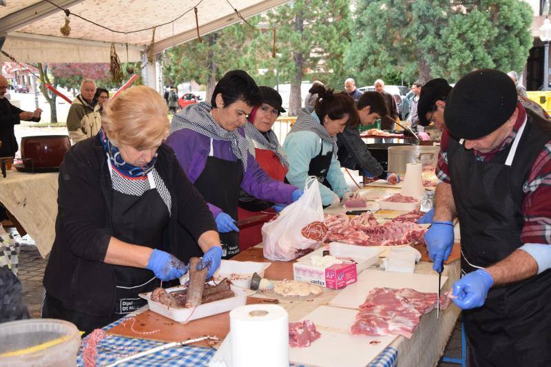 Jornadas de la matanza del cerdo en Guardo (Palencia)