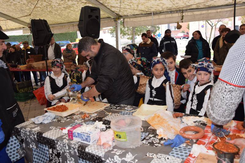 Jornadas de la matanza del cerdo en Guardo (Palencia)