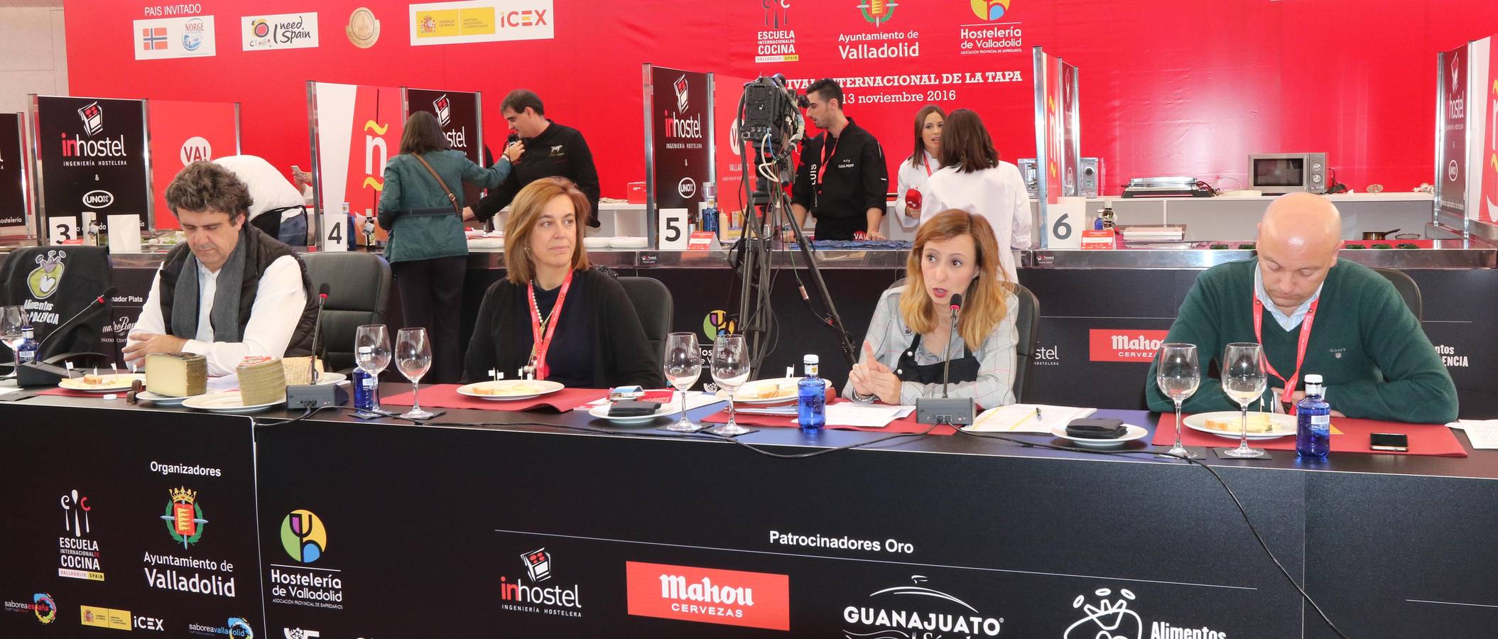 Primera jornada en el XII Concurso Nacional de Pinchos y Tapas Ciudad de Valladolid