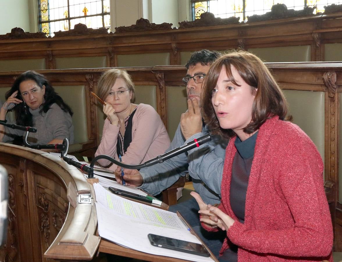 Pleno en el Ayuntamiento de Valladolid