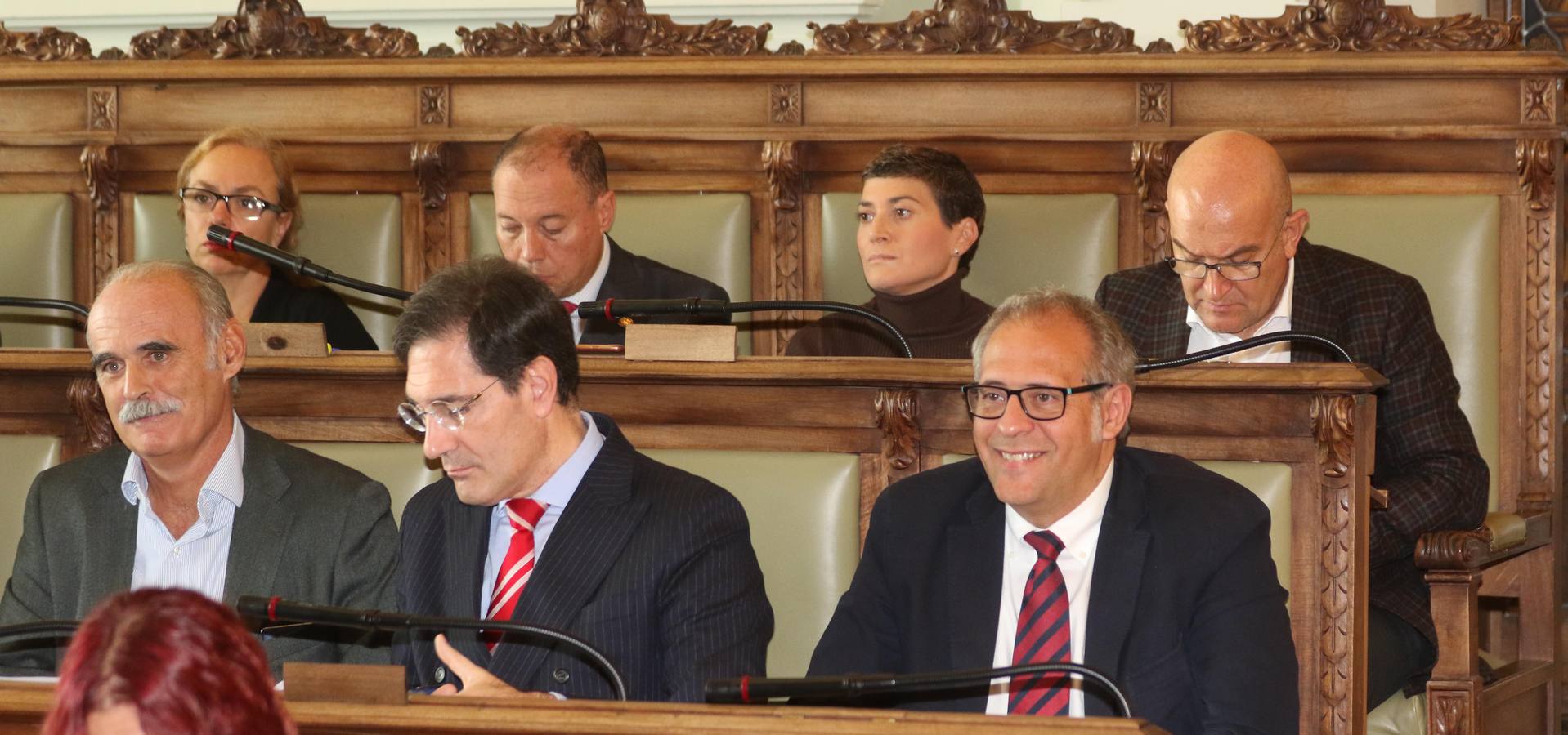 Pleno en el Ayuntamiento de Valladolid