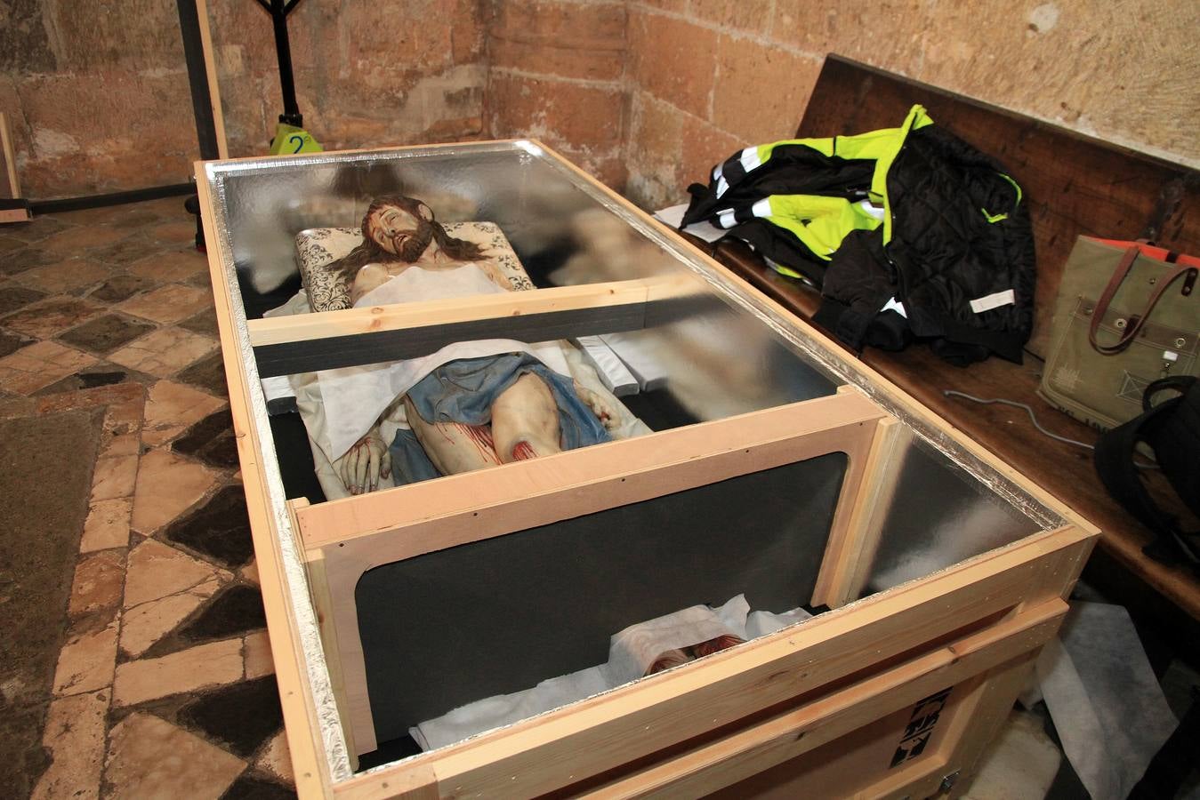 El Cristo Yacente de la Catedral de Segovia viaja a Múnich