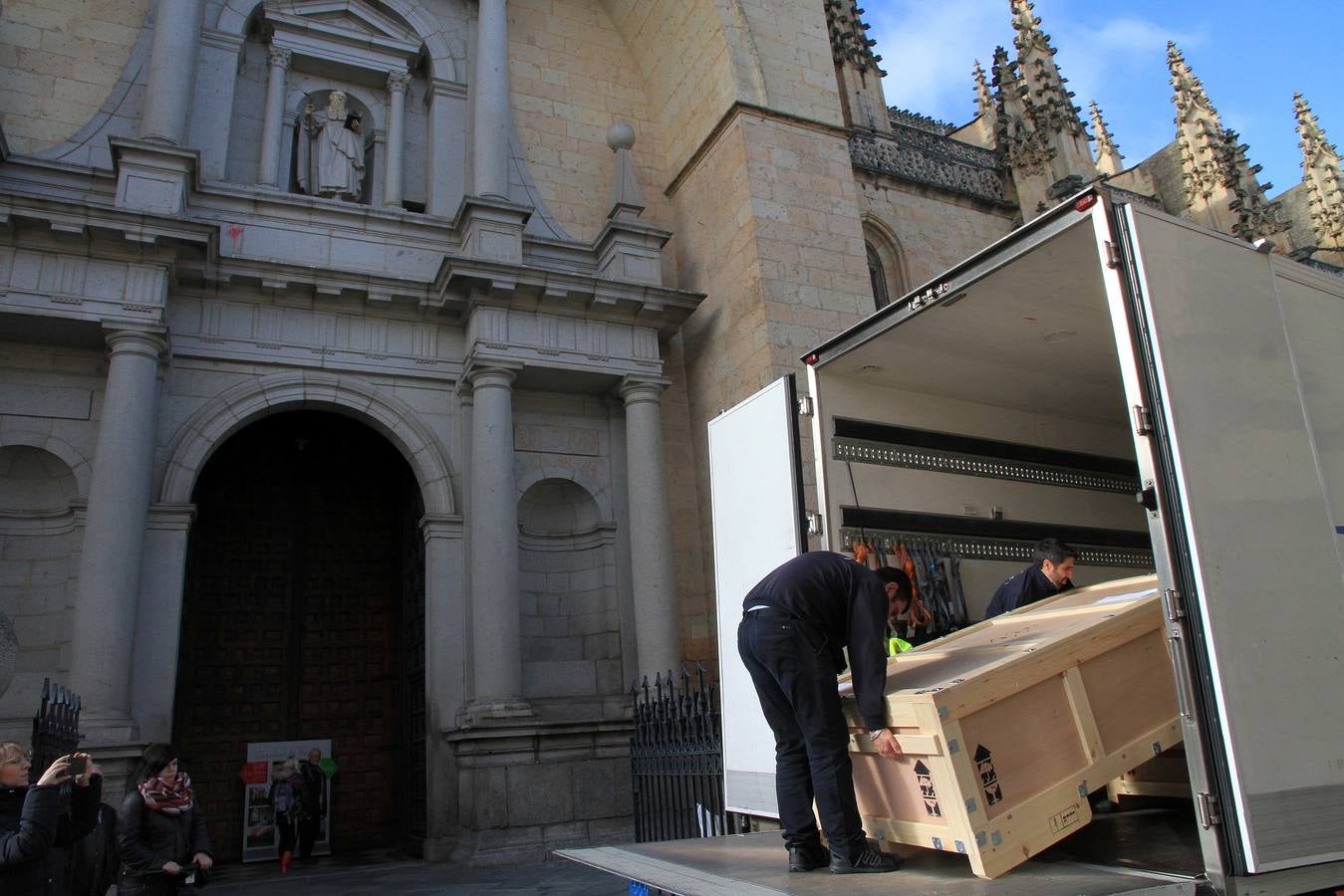 El Cristo Yacente de la Catedral de Segovia viaja a Múnich