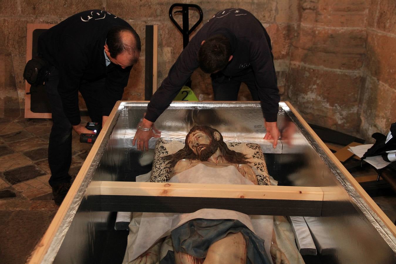 El Cristo Yacente de la Catedral de Segovia viaja a Múnich