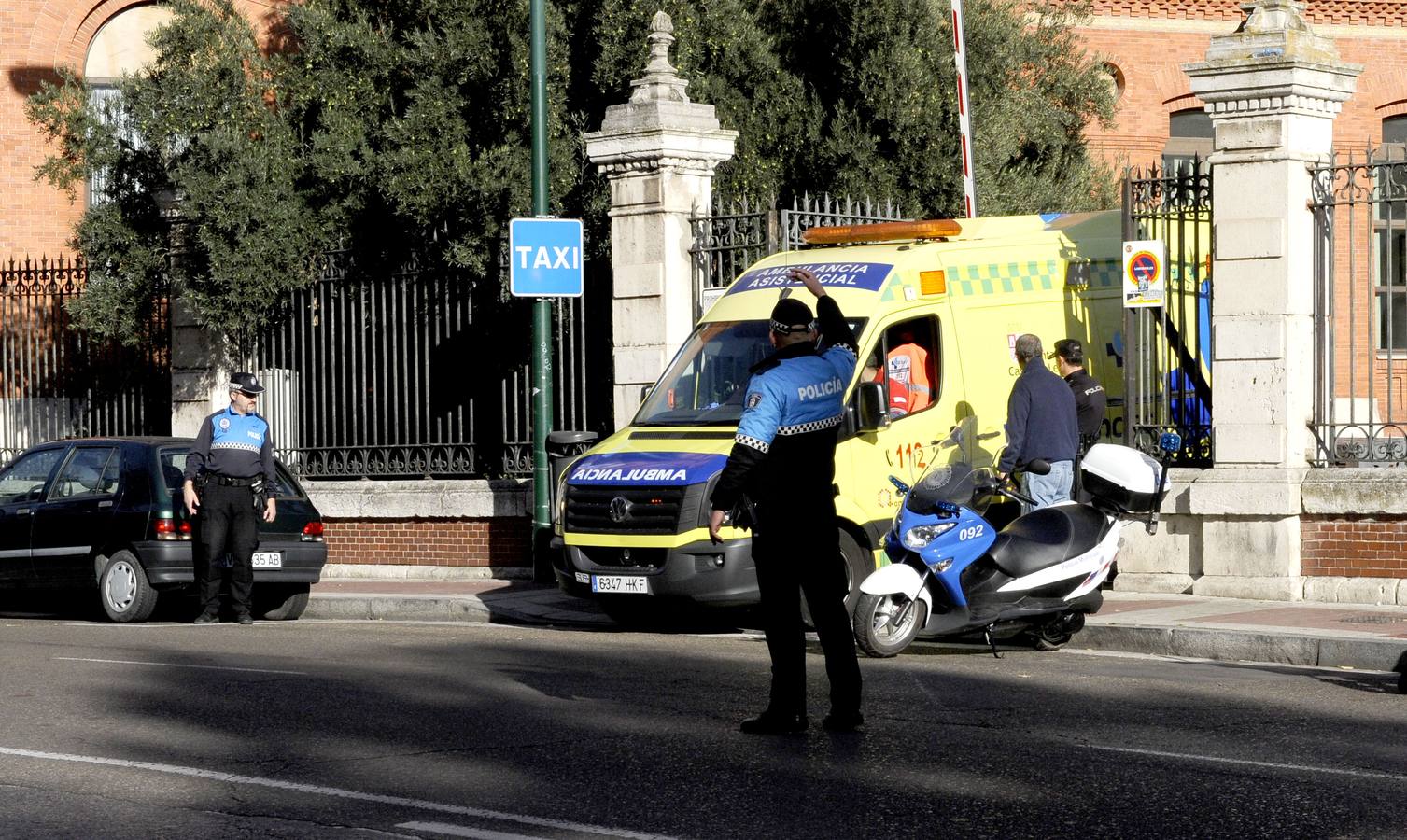 Desalojan el instituto Zorrilla de Valladolid por un gas tóxico