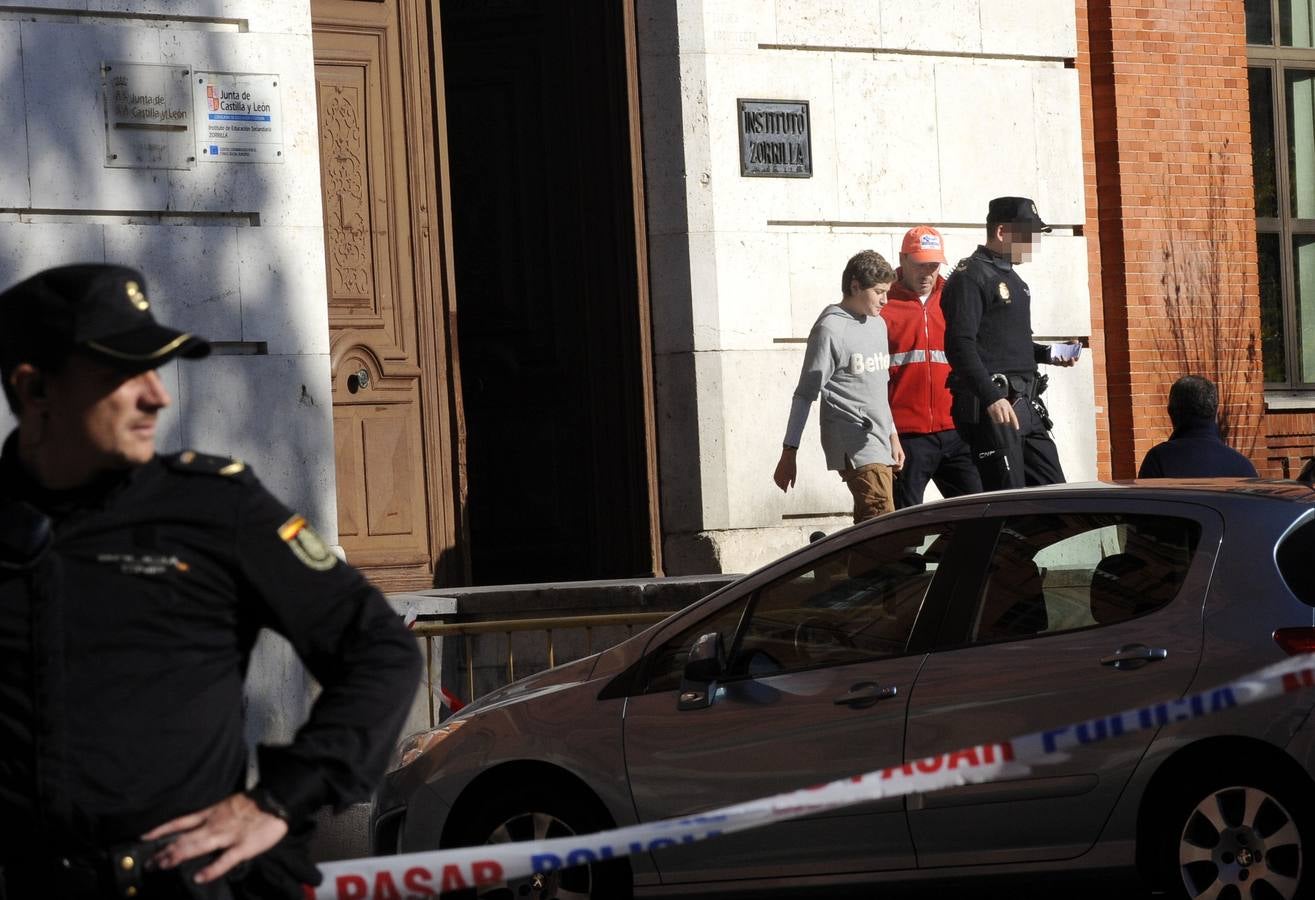 Desalojan el instituto Zorrilla de Valladolid por un gas tóxico